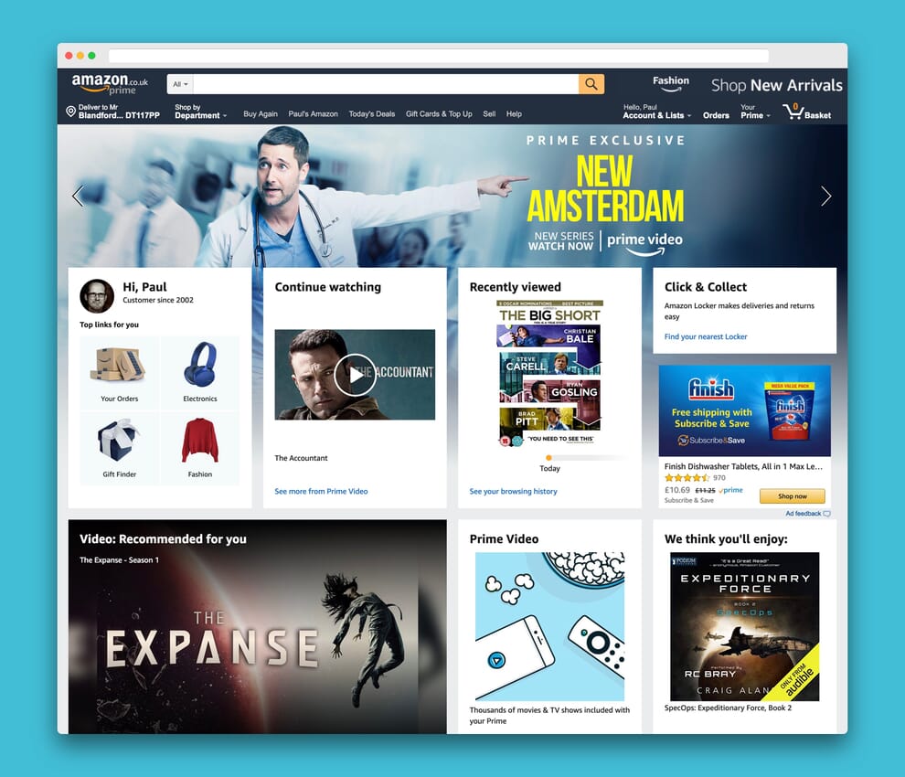Amazon Website